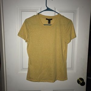 Forever 21 yellow T-shirt